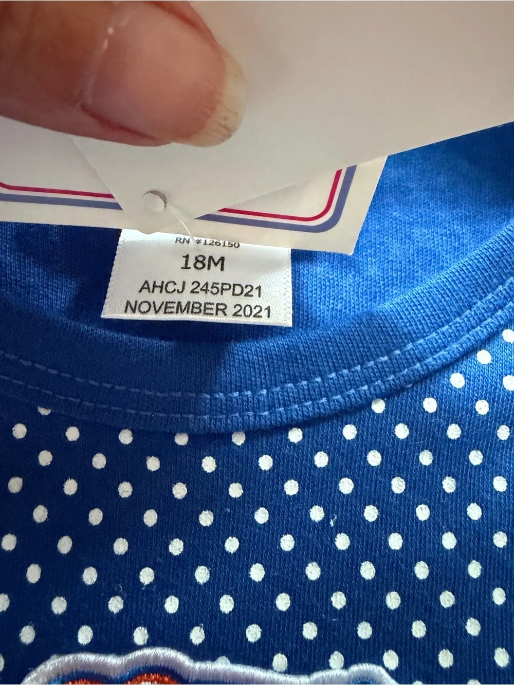 Florida Gators Blue Polka Dot Tutu Baby Onesie Size 18 months